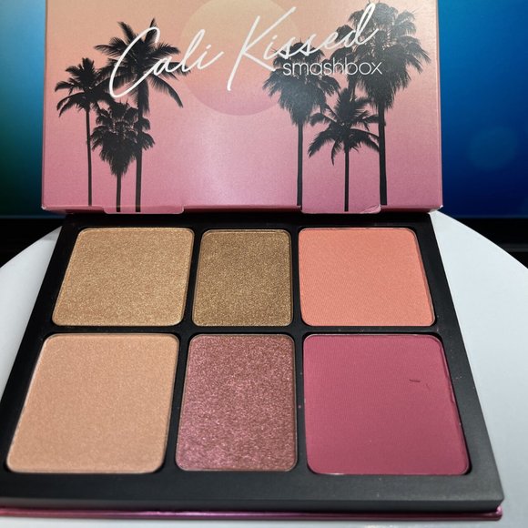Smashbox Cosmetics ~ 6 Shade Cali Kissed Highlighter & Blush Palette ~ BNIB